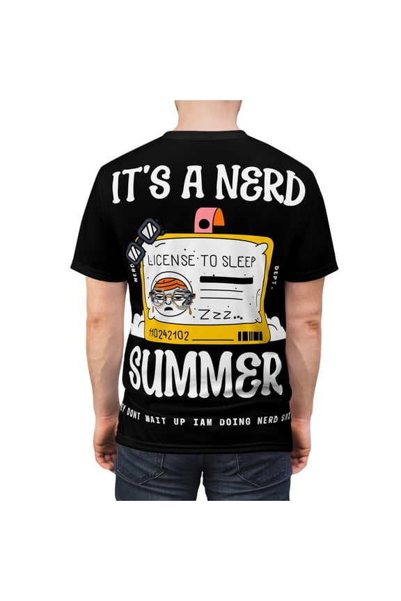 Nerds License Sleep T-Shirt