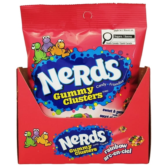 Nerds Rainbow Gummy Clusters Assorted Candy 10pk 142g (5oz)