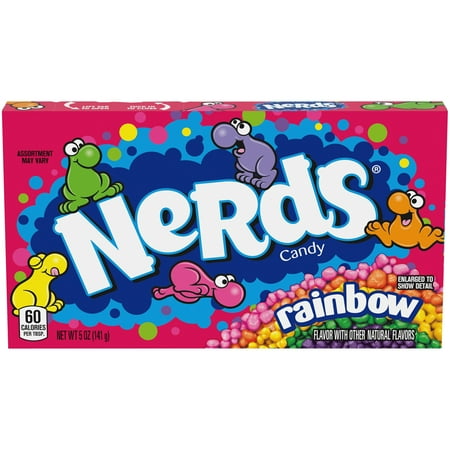 Nerds Rainbow Hard, Crunch Candy, 5 Oz, 12 Count