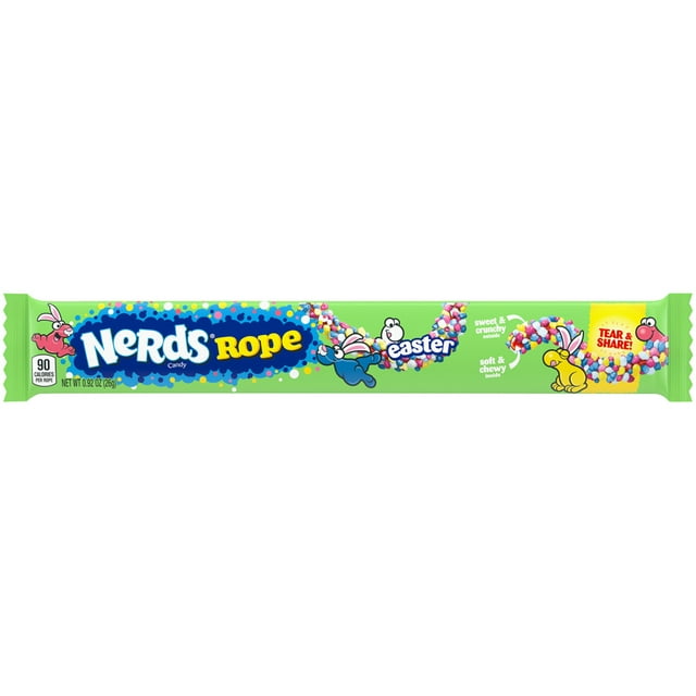 Nerds Rope Easter Candy, .92 oz, Pouch