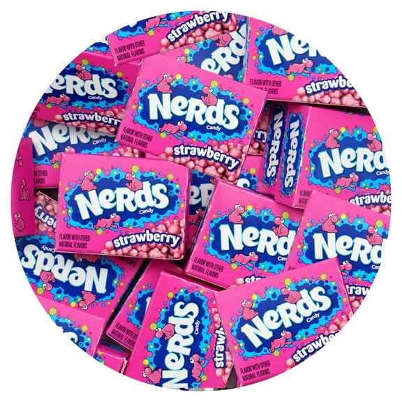 Nerds Strawberry Box Candy, 2lb Bulk Bag (Approx 65 Treat Size Boxes), Strawberry Flavor