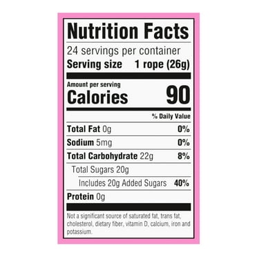 Nerds Valentine Rope Candy 24 - 0.92 oz ea