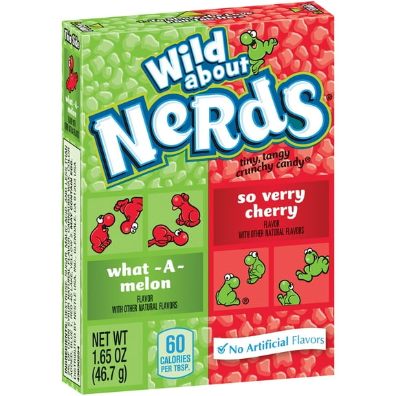 Nerds Walermelon / Wild Cherry box 1.65 oz : 36 Ct