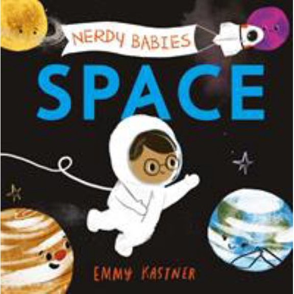 Pre-Owned Nerdy Babies: Space (Board book) 1250312051 9781250312051