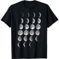 thumbnail image 1 of Nerdy Leonard Moon Phases Space Science Student Teacher Gift T-Shirt, 1 of 5