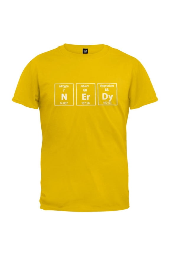 Nerdy Periodic Table T-Shirt - X-Large