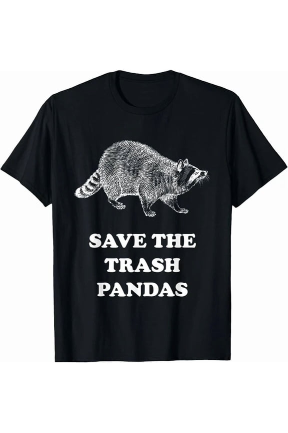 Nerdy Save The Trash Pandas Gift T-Shirt Gift Unisex T-Shirt