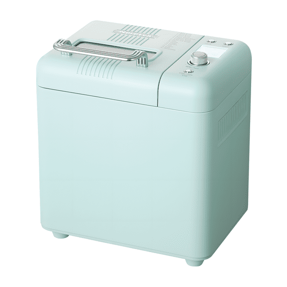 Neretva Bread Maker Machine, 16-in-1 Automatic Bread Machine with Dual Heaters, 2LB Ceramic Pan, Light Green
