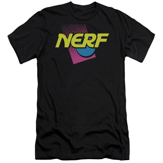 Nerf - 90S Logo - Slim Fit Short Sleeve Shirt - Small