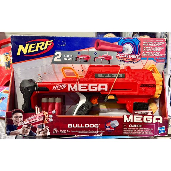 Nerf AccuStrike Mega Bulldog Blaster, for Ages 8 and up