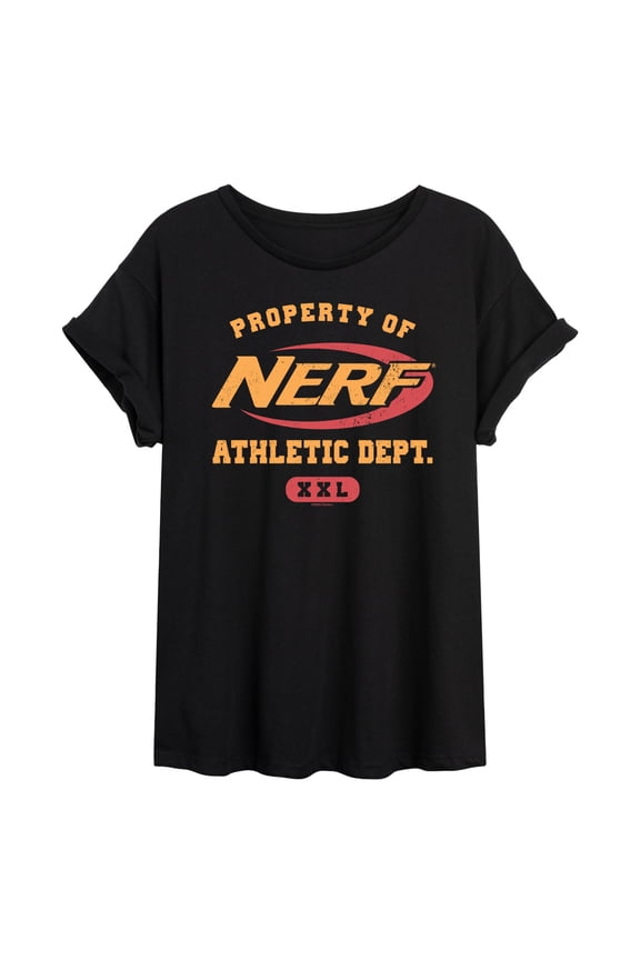 - Athletic Department - Juniors Oversized Graphic T-Shirt