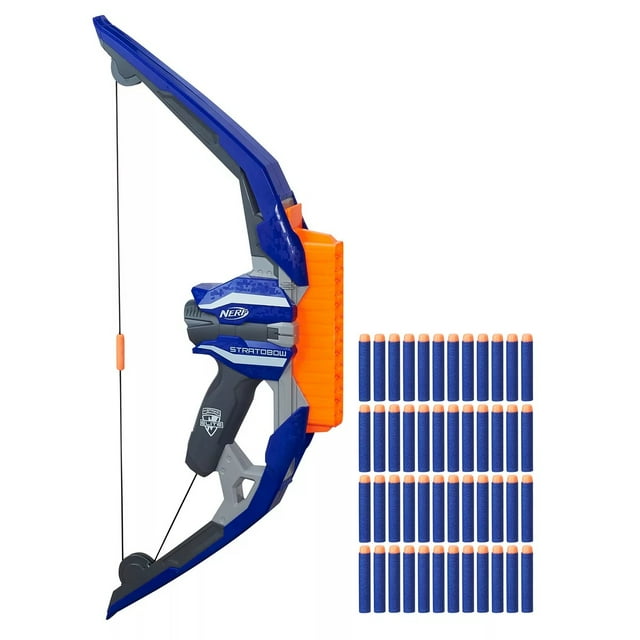 Nerf B8696 N-Strike Stratobow Bow, Multi - Walmart.com