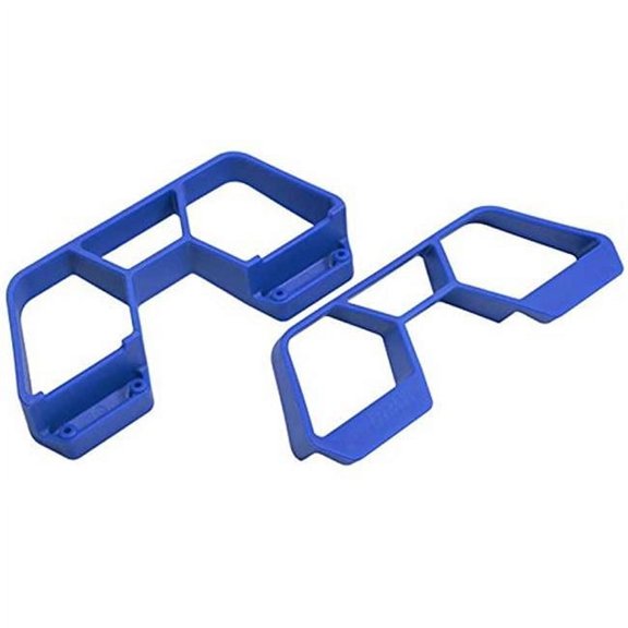 Nerf Bars with Traxxas 1 by 10 Rally for Slash LCG 4 x 4, Blue