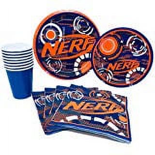 Nerf Birthday Party Supplies Pack for 8 Guests