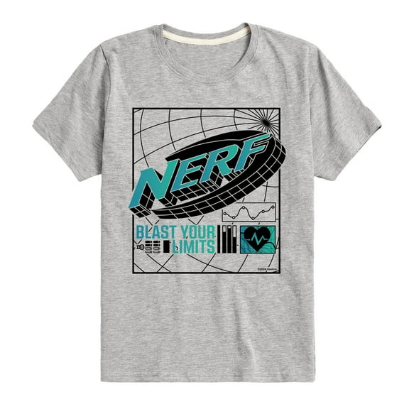 Nerf - Blast Your Limits - Boy's Short Sleeve T-Shirt