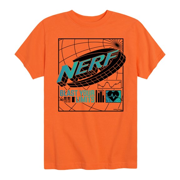 Nerf - Blast Your Limits - Boy's Short Sleeve T-Shirt