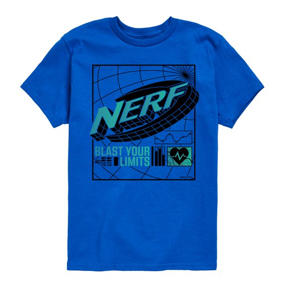 Nerf - Blast Your Limits - Boy's Short Sleeve T-Shirt