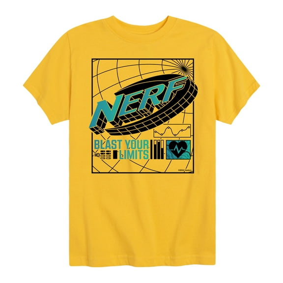 Nerf - Blast Your Limits - Boy's Short Sleeve T-Shirt