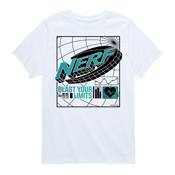 Nerf - Blast Your Limits - Boy's Short Sleeve T-Shirt