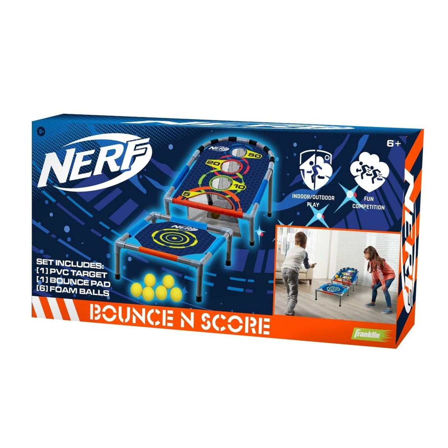 Nerf Bounce N Score Target Toss Game Set - Walmart.com Nerf Bounce N Score Target Toss Game Set - Walmart.com