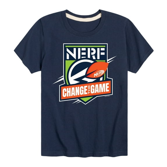 Nerf - Change The Game Football - Boy's Short Sleeve T-Shirt