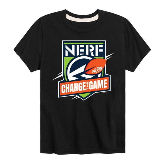 Nerf - Change The Game Football - Boy's Short Sleeve T-Shirt