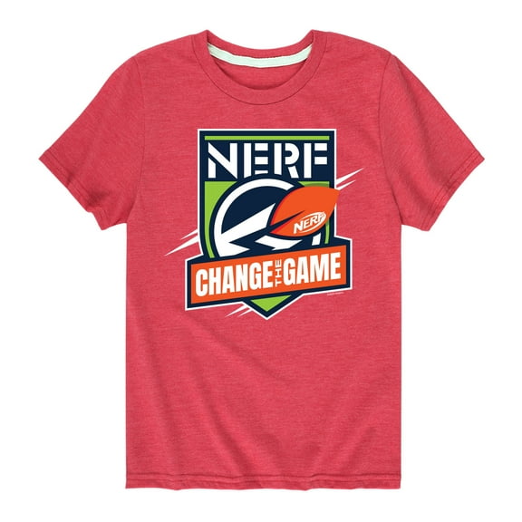 Nerf - Change The Game Football - Boy's Short Sleeve T-Shirt