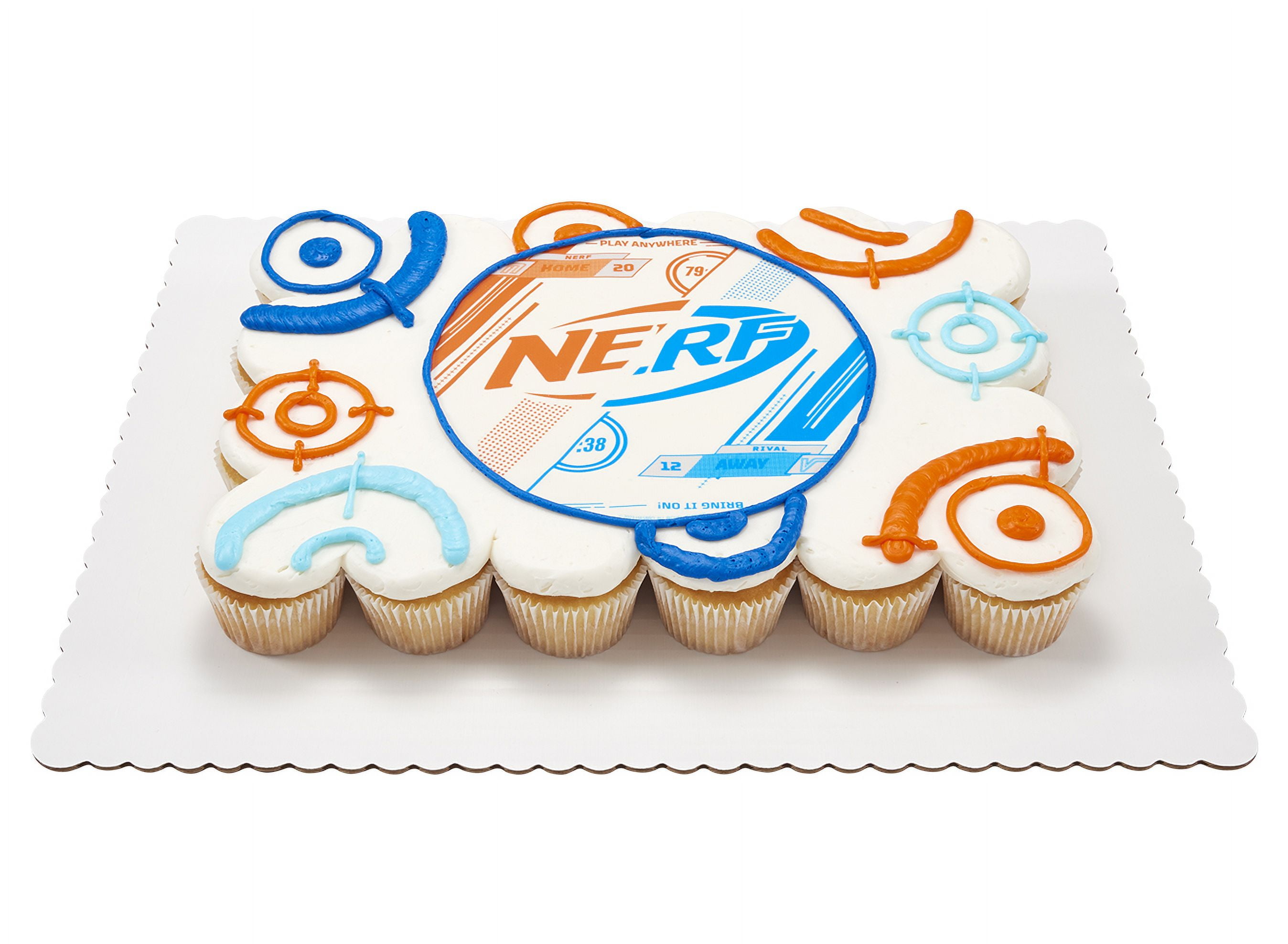 Nerf Cupcake Cake