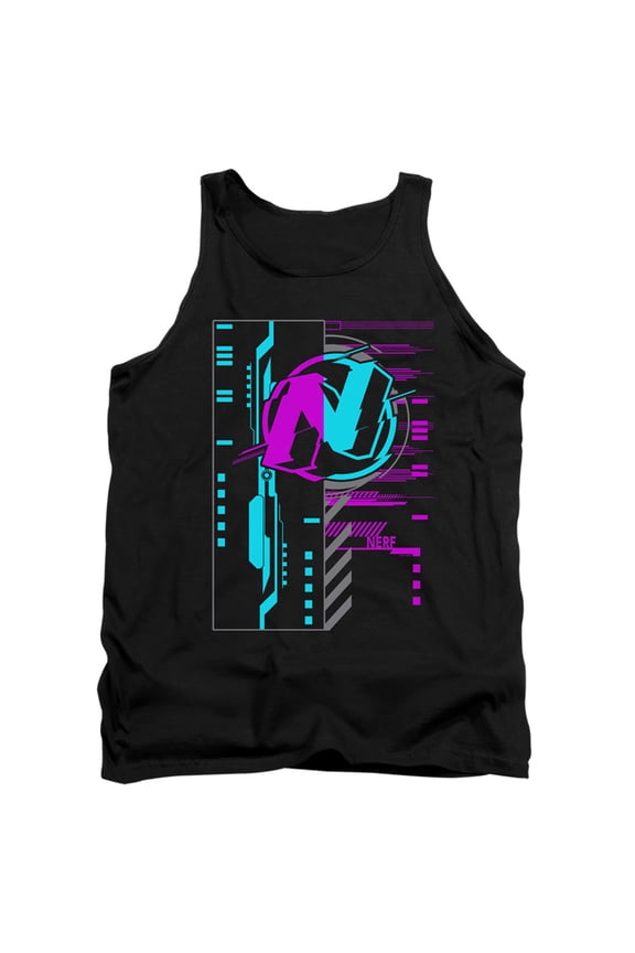 Nerf Cyber Adult Tank Top Black
