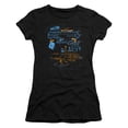 thumbnail image 1 of Nerf Deconstructed Nerf Gun S/S Junior Women's T-Shirt Sheer Black, 1 of 1
