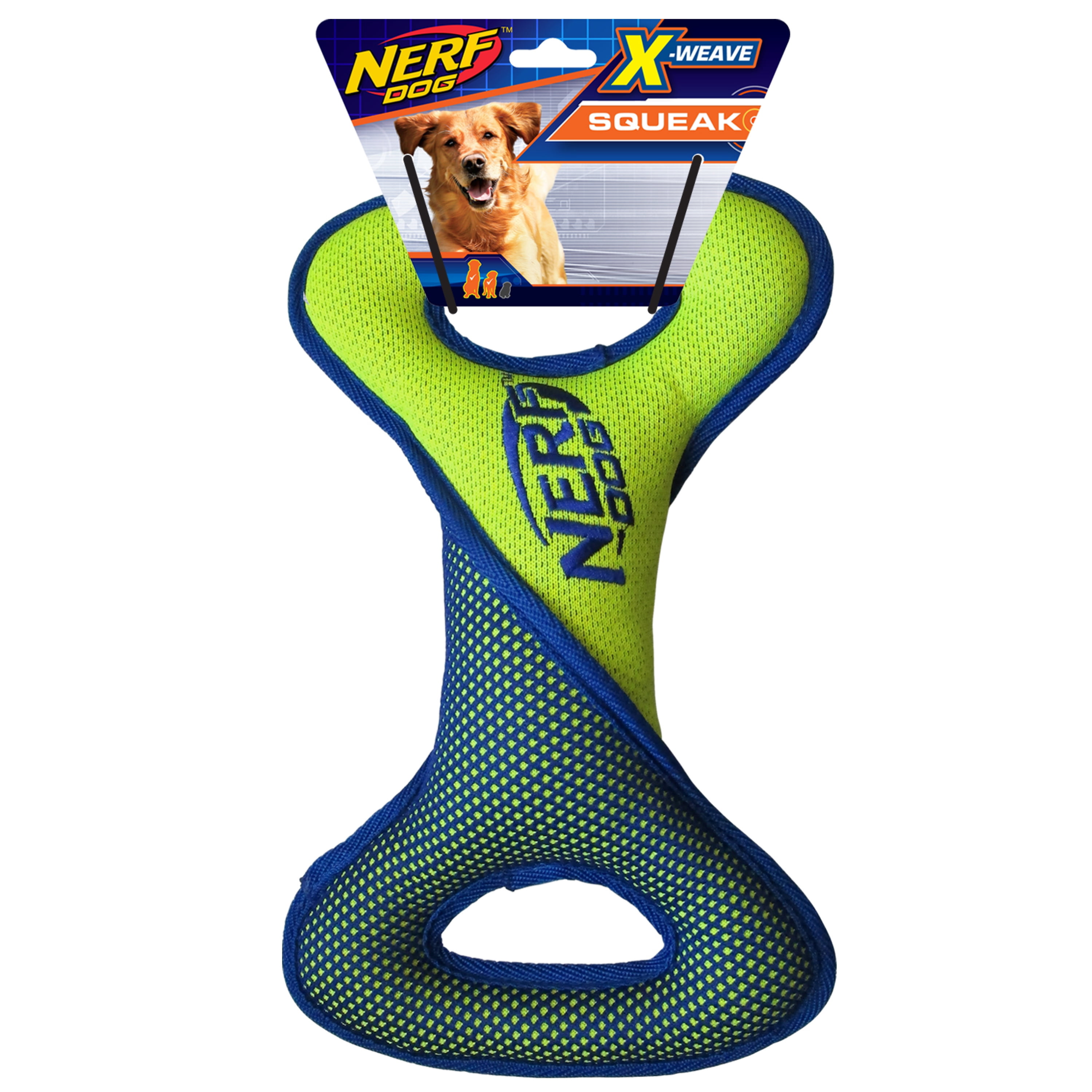 Nerf Dog Fillable Treat Fetch Stick Tug Dog Toy , 11 inches 