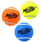 Nerf Dog 2.5-inch Squeak Tennis Ball Dog Toy, 3-Pack