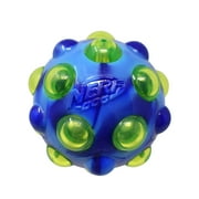 Nerf Dog TPR LED Bubble Light Up & Squeak Ball, 3.8 inch