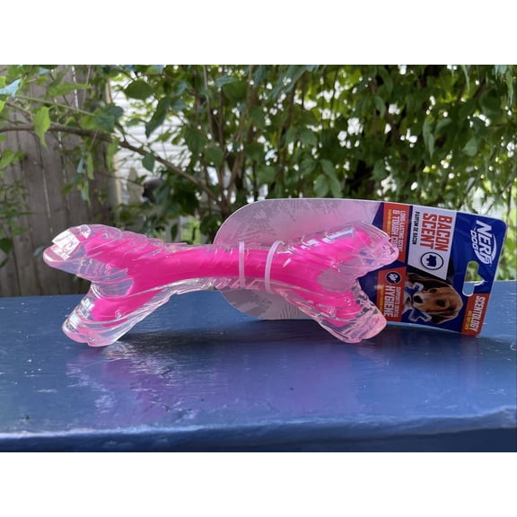 Nerf Dog Scentology Max Tuff Chew- Bacon Scent-Interactive Dog Toy