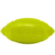 Nerf Dog TPR Glow Squeak Football, 7 inch