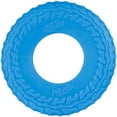 thumbnail image 1 of Nerf Dog Tire Flyer Thermoplastic Dog Toy, Large, Blue, 1 of 5