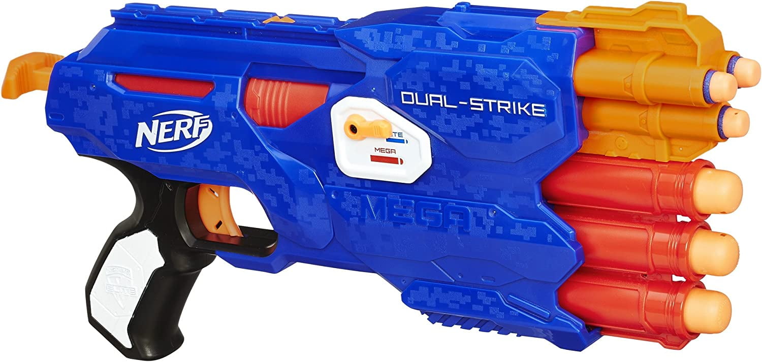 Nerf Dual-strike Gun - Walmart.com