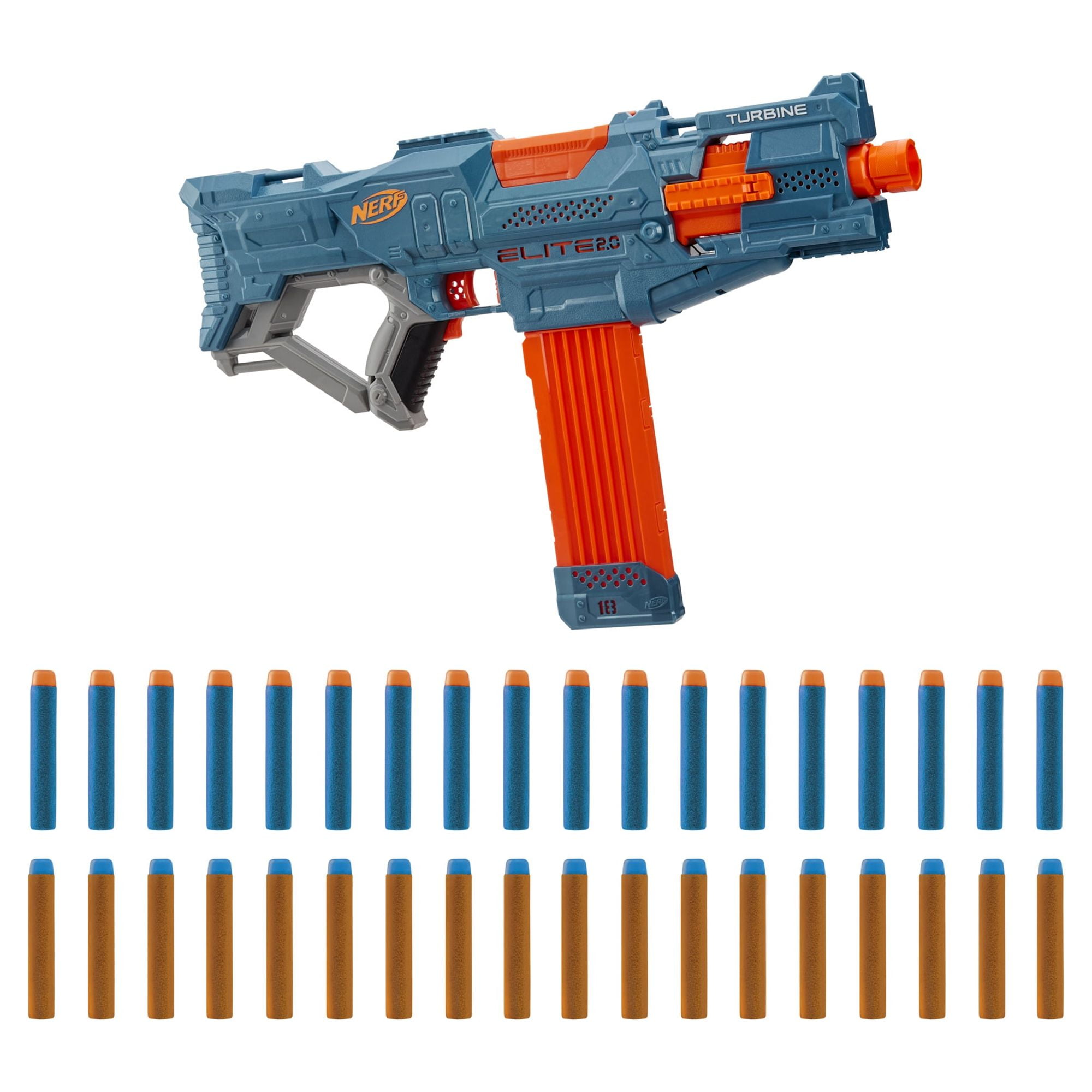 Nerf Elite 2.0 Echo CS-10, Comes with 24 Official Nerf Darts, Ages