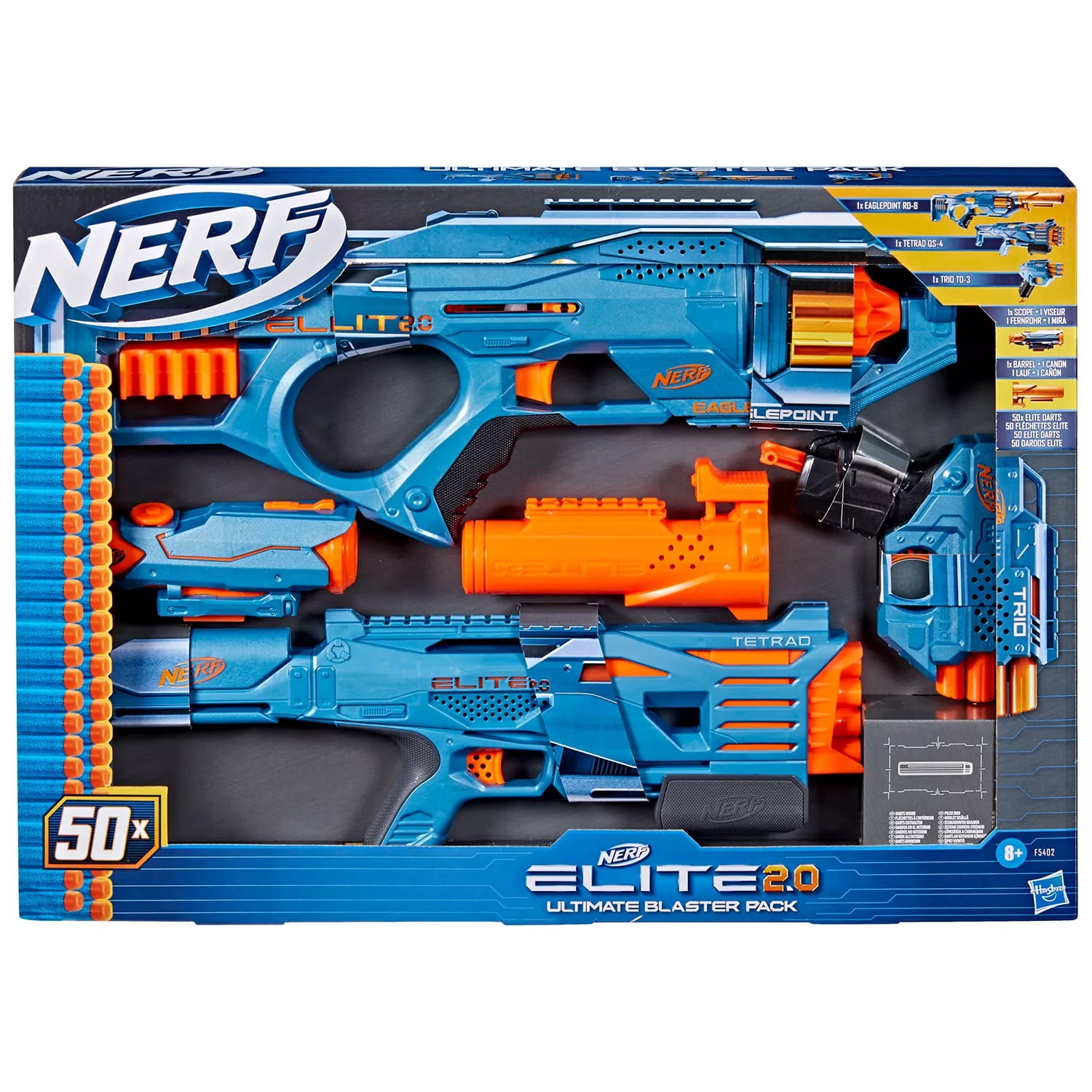 Dardos Nerf N-strike Elite X 12 - Hasbro Art.a0350