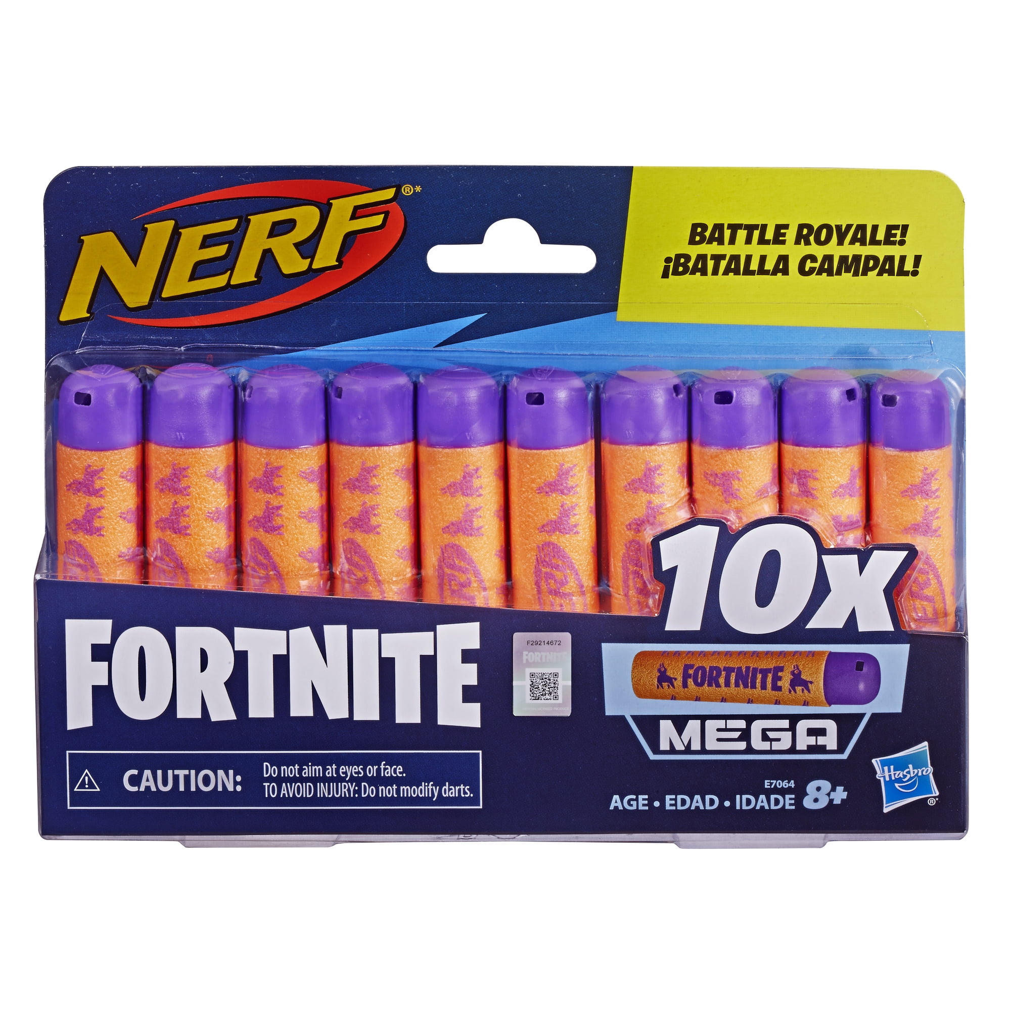 Fortnite 10 Dart Nerf Mega Refill Pack - Walmart.com