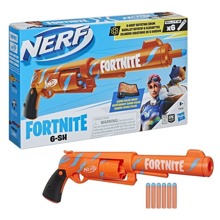 NERF FORTNITE トイガンセット ダーツ多数 NERF Fortnite Dual