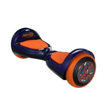 Nerf Hoverboard with Light Up Wheels, Blue and Orange
