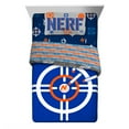thumbnail image 1 of Nerf Kids Full Bed in a Bag, Comforter and Sheets, Blue, Hasbro, 1 of 7