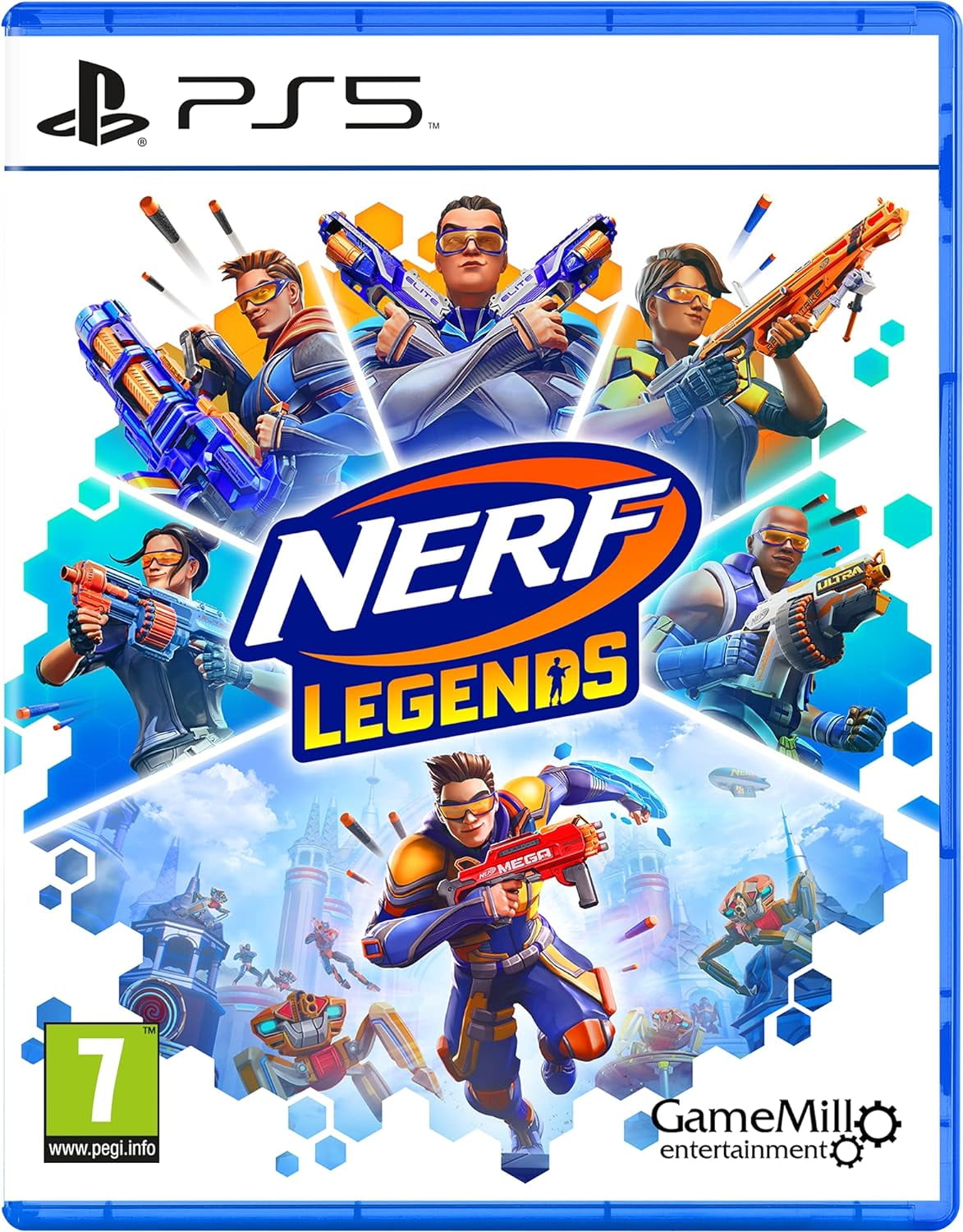 Nerf Legends - PS5 Playstation 5 - Trials, trick shots, puzzles and navigation challenges