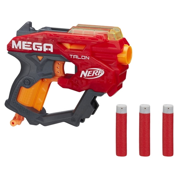 Nerf Mega Talon Kids Toy Blaster with 3 AccuStrike Darts