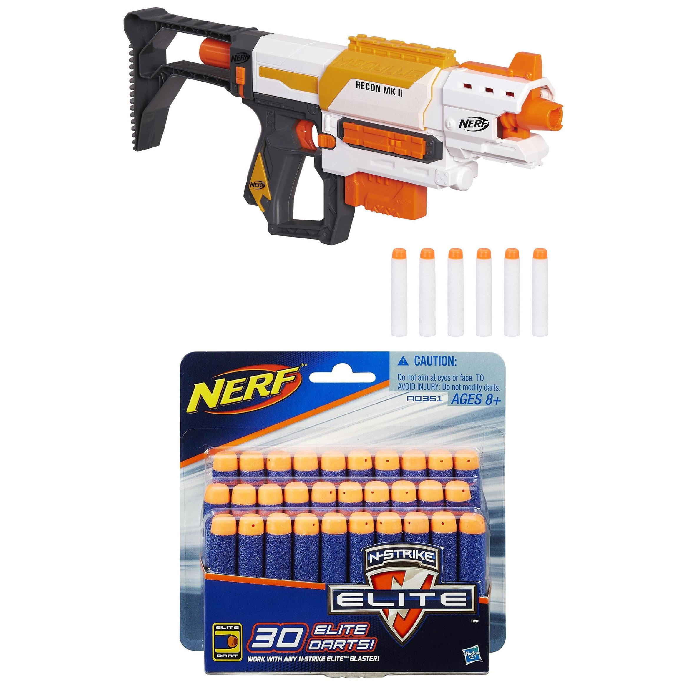 Nerf Modulus Recon MKII Blaster with Nerf N-Strike Elite 30-Dart
