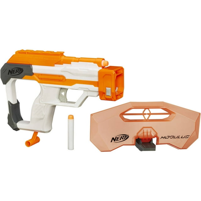 Nerf Modulus Strike and Defend Upgrade Kit, for Kids Ages 8 and Up