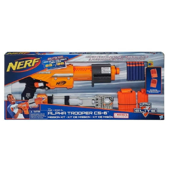 Nerf N-Strike Elite Alpha Trooper CS-6 Mission Kit
