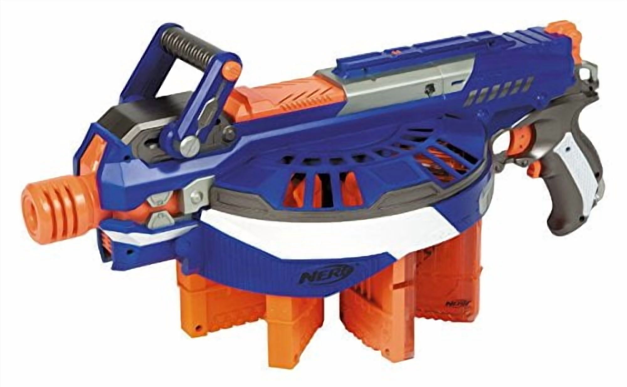 ナーフ　ヘルファイア　Hail fire Nerf N-Strike Elite Hail-Fire Blaster - Walmart.com