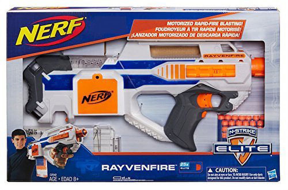 Nerf N-Strike Elite Rayvenfire Motorized Rapid Fire Gun - image 1 of 3